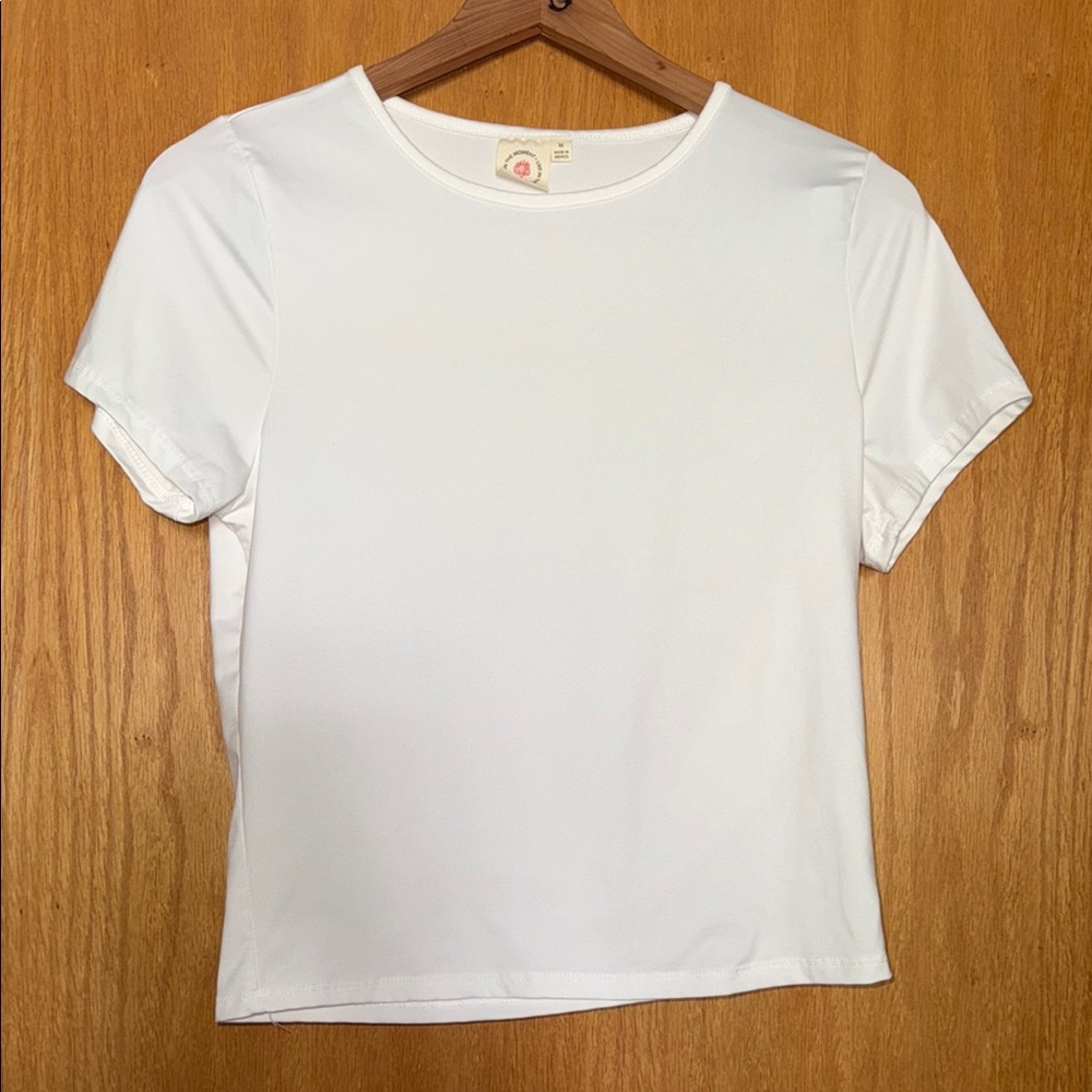 Women's Classic Crew Neck Tee - White